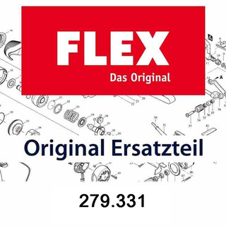 FLEX Handgriff mit Feder,L3206C rot  (279.331)