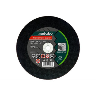 METABO Flexiamant super 300x3,5x22,3 Stein, Trennscheibe, gerade Ausfhrung (616155000)