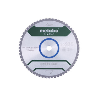 Metabo Sgeblatt steel cut - classic, 305x2,6/2,2x25,4 Z60 FZFA/FZFA 4 (628668000)