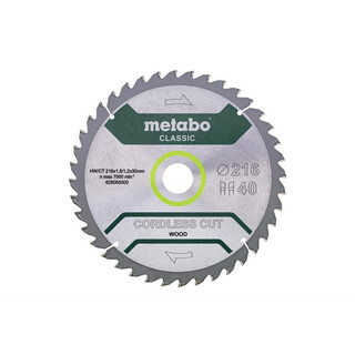 METABO Sgeblatt cordless cut wood - classic