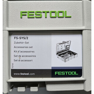 Festool FS-SYS/2 Zubehr-Set fr Fhrungsschienen im Systainer, 497657