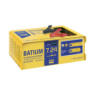 GYS Automatisches Batterieladegert BATIUM 7-24 fr wartungsfreie 6, 12 und 24V Starterbatterien, 024502