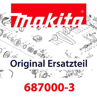 Makita Kabelklemmplatte - Original Ersatzteil 687000-3