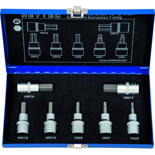 Heytec Steckschlssel-Satz 1/2 7-teilig. 50850-56 50850560283