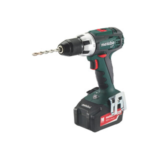 Metabo Akku-Bohrschrauber BS 18 LT (602102500); Kunststoffkoffer; 2x18V/4Ah Li-Ion + ASC 30-36 V