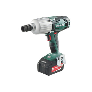 Metabo Akku-Schlagschrauber SSW 18 LTX 600 (602198500); Kunststoffkoffer; 2x18V/4Ah Li-Ion + ASC 30-36 V