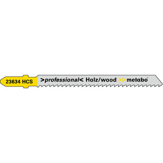 Metabo Stichsgebltter, Holz, Serie professional, 74/ 2,5 mm, HCS, Type 23634