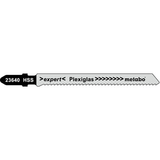 Metabo Stichsgebltter, Plexiglas, Serie expert, 74/ 2,0 mm, HSS , 5 Stck (623640000)