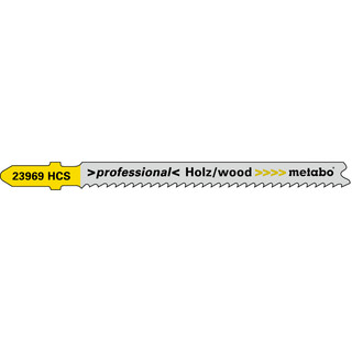 Metabo Stichsgebltter, Holz, Serie professional, 74/ 2,7 mm, HCS, mit Eintauchspitze , 5 Stck (623969000)