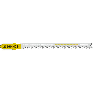 Metabo Stichsgebltter, Holz, Serie professional, 74/ 4,0-5,2 mm, progressiv, HCS, mit Eintauchspitze , 5 Stck (623960000)