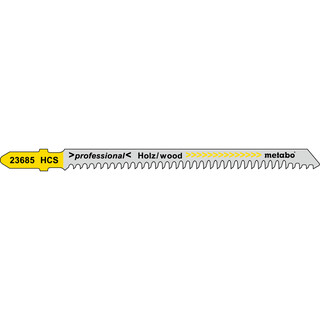 Metabo Stichsgebltter, Holz, Serie professional, 91/ 2,5 mm, HCS , 5 Stck (623685000)