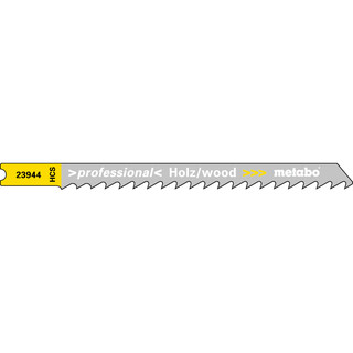 Metabo Stichsgebltter, Holz, Serie professional, 82/ 4,0 mm, HCS, Universalschaft , 5 Stck (623944000)